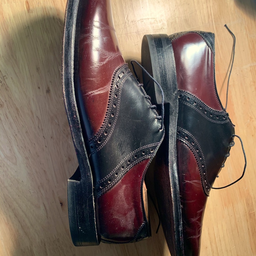 MENS ALLEN EDMOND POLO SHOES. 10.5C